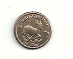Afrique Du Sud - South Africa - Mini Krugerrand Afrique Du Sud - 1978 - Poids 0,40 Gramme - Or -Gold - Etat SUP - South Africa