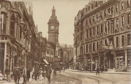 Commercial St. Newport, Mon.  Old Card.  S-1181 - Monmouthshire