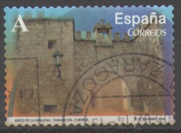 ESPAÑA. SELLO USADO AÑO 2014. ARCO DE LA MALENA. TARANCON (CUENCA) - Used Stamps