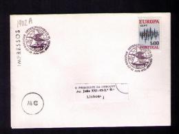 IV SNIPES "VASCO DA GAMA" Regattas Ships Régates Bateaux LEIXÕES SCIRA Sport Club PORTO 1972 Cover Portugal Gc1902A - Postal Logo & Postmarks