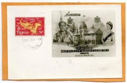 Tonga Old Royal Real Photo Postcard - Tonga (...-1970)