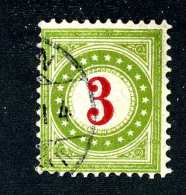 2102 Switzerland 1895 Michel #16 IIAXdbK  Used  Scott #J22  ~Offers Always Welcome!~ - Postage Due