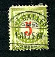 2122 Switzerland 1905 Michel #17 II BYgcN  Used Short Perf  Scott #J23  ~Offers Always Welcome!~ - Taxe