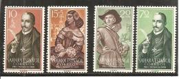 Sahara - Edifil 156-59 - Yvert 143-46 (MNH/**) - Sahara Spagnolo