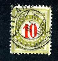 2144 Switzerland 1907 Michel #25  Used  Scott #J31  ~Offers Always Welcome!~ - Portomarken