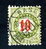 2151 Switzerland 1907 Michel #25  Used  Scott #J31  ~Offers Always Welcome!~ - Impuesto