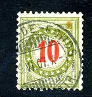 2156 Switzerland 1907 Michel #18 IIBYgcN  Used  Scott #J24  ~Offers Always Welcome!~ - Segnatasse