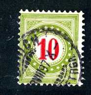 2160 Switzerland 1897 Michel #18 IIBYgbK  Used  Scott #J24  ~Offers Always Welcome!~ - Postage Due