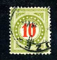 2161 Switzerland 1897 Michel #18 IIBYgbN  Used  Scott #J24  ~Offers Always Welcome!~ - Postage Due