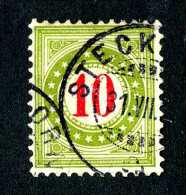 2172 Switzerland 1908 Michel #18 IIBYgcN  Used  Scott #J24  ~Offers Always Welcome!~ - Taxe