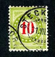 2172 Switzerland 1908 Michel #18 IIBYgcN  Used  Scott #J24  ~Offers Always Welcome!~ - Strafportzegels