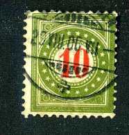 2179 Switzerland 1900 Michel #18 II BYgbK   Used  Scott #J24  ~Offers Always Welcome!~ - Portomarken