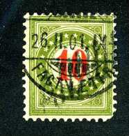 2180 Switzerland 1901 Michel #18 II BYgbK   Used Fault  Scott #J24  ~Offers Always Welcome!~ - Postage Due