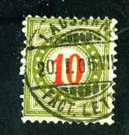 2182 Switzerland 1906 Michel #18 II BYgbN   Used   Scott #J24  ~Offers Always Welcome!~ - Postage Due