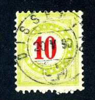 2189 Switzerland 1890 Michel #18 II AXdaN   Used   Scott #J24a  ~Offers Always Welcome!~ - Postage Due