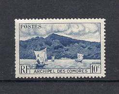1  *  Y & T   Bateau Et Baie D'Anjouan   COMORES "colonie"  36/04 - Neufs