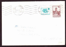 Romania On Cover To South Africa - (1983) - City Hall Tower, Sibiu, Telephone Network - Lettres & Documents