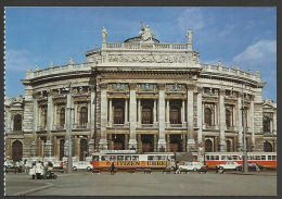 Austria,  Vienna, Burgtheater - Castle Theatre,  Published And Printed In Hungary. - Ringstrasse