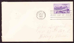 USA On Cover - FDC - 1950 - Incorporation Of Kansas City, Mo., Cent. - Cartas & Documentos