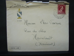 LetDoc. 74. Enveloppe Avec Entête  " Ecole De Candidats Gradés Inter-Armes N°1" - Lettres & Documents