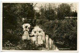 Spreewald - Bilder, Tracht, Costume, Lübbenau, 1931, Stempel : Cafe Venedig - Lübbenau