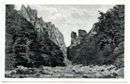 Bodetal Im Harz, Die Sieben 7 Brüder, Bodetor, Thale, 16.7. 1939, Glaser, Leipzig - Thale