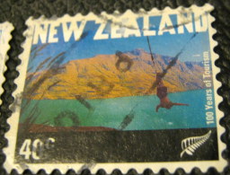 New Zealand 2001 100 Years Of Tourism 40c - Used - Usati