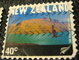 New Zealand 2001 100 Years Of Tourism 40c - Used - Gebruikt