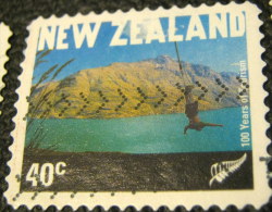 New Zealand 2001 100 Years Of Tourism 40c - Used - Oblitérés