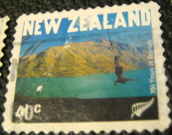 New Zealand 2001 100 Years Of Tourism 40c - Used - Gebraucht