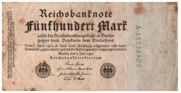 Billet Allemagne, à Identifier  /3105 - Te Identificeren