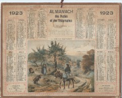 Format 21 X 26,7 Cm/ Almanach Des P Et T/La Triolette ( Basse Normandie) /Eure/ 1923    CAL147 - Groot Formaat: 1921-40