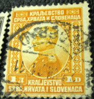 Yugoslavia 1921 King Peter I 1d - Used - Usati