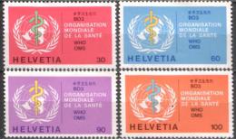 Schweiz / Switzerland # OMS - Mi-Nr 36/39 Postfrisch / MNH ** (K409) - Oficial