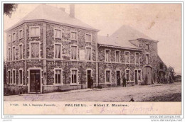 PALISEUL ..-- GARE . Hôtel  Emile  MAXIME . 1906 Vers GAND ( Mr Gustave HELDERWEIRT ) . Voir Verso . - Paliseul