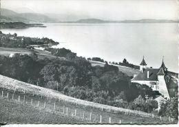 N°37897 FD -cpsm Château De Vaumarcus Et La Béroche- - Vaumarcus