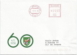 Slovakia 2000. Cover Slovensky Futbalovy Zvaz - Storia Postale