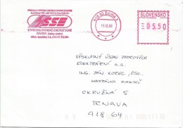 Slovakia 2000.  Cover Zilina  Postmark - Brieven En Documenten