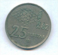 F3547 / - 25 Pesetas - 1980 ( 82 ) - Spain Espana Spanien Espagne - Coins Munzen Monnaies Monete - 25 Pesetas