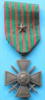 Médaille - Croix De Guerre 1914 1918 - Francia