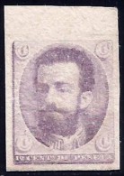 España 122P (*) Ensayo Violeta Sin Dentar - Unused Stamps