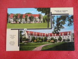 Wooster  Ohio  Multi View  College Not Mailed Ref 1300 - Sonstige & Ohne Zuordnung