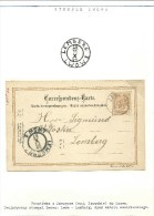 1897. POLAND AUSTRIAN OCCUPATION CORRESPONDENZ  KARTE - ...-1860 Prefilatelia