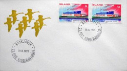 Iceland 1975  NORDEN     MiNr.  Special Cancel Cover ( Lot 2881 ) - Lettres & Documents