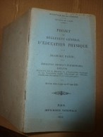 1922 Minitère De La Guerre EDUCATION ELEMENTAIRE ENFANCE Approuvé COMPLEMENT Des JEUX SCOLAIRES - Français