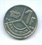 F3575 / - 1 Franc - 1989  - (  BELGIQUE  ) - Belgique Belgium Belgien Belgio - Coins Munzen Monnaies Monete - 1 Franc