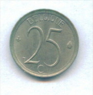 F3579 / - 25 Centimes - 1975  - (  BELGIQUE  ) - Belgique Belgium Belgien Belgio - Coins Munzen Monnaies Monete - 25 Centimes