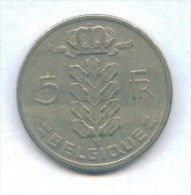 F3582 / - 5 Francs - 1966  - (  BELGIQUE  ) - Belgique Belgium Belgien Belgio - Coins Munzen Monnaies Monete - 5 Frank