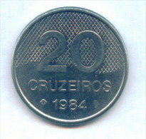 F3615 / - 20 CRUZEIROS  - 1984  -  Brazil Bresil Brasilien Brazilie - Coins Munzen Monnaies Monete - Brésil