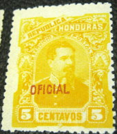 Honduras 1891 President Luis Bográn Official 5c - Mint - Honduras